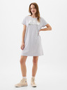GAP Kleid mit Metallic-Logo GAP