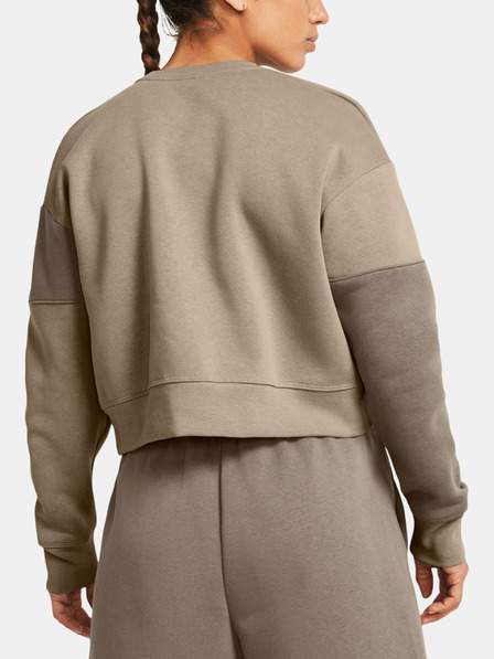 Under Armour Damen Crop Hoodie Under Armour Essential Fleece Crop Crew