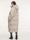 Pieces Beige Damen Steppmantel Pieces Jocelyn