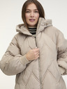 Pieces Beige Damen Steppmantel Pieces Jocelyn