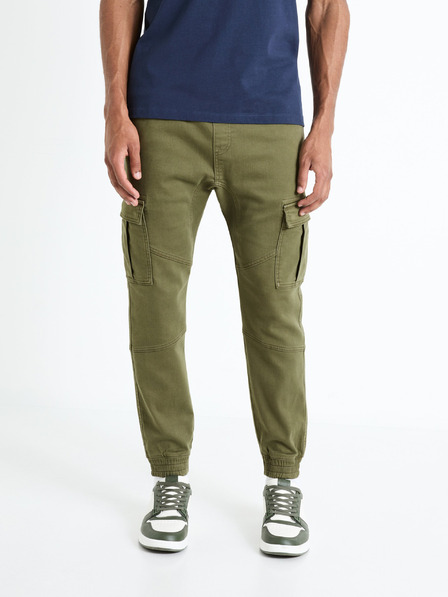 Celio Khaki Herren Cargohose Celio Cokit4