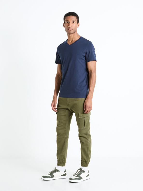 Celio Khaki Herren Cargohose Celio Cokit4