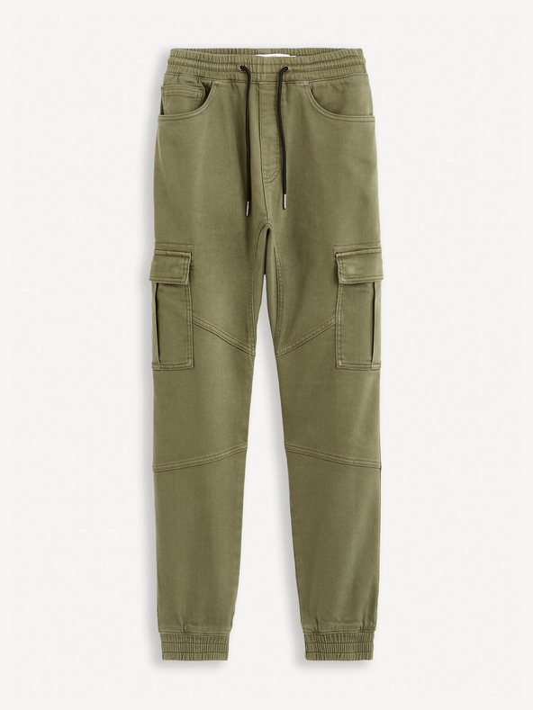 Celio Khaki Herren Cargohose Celio Cokit4