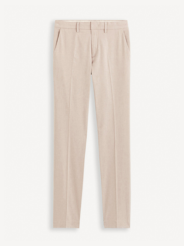 Celio Beige Herren Chino-Hose Celio Gosi