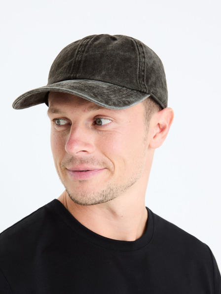 Celio Graue Herren Denim Mütze Celio Gicapwash
