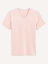 Celio Rosa Herren-Basic-Hemd Celio Neuniv