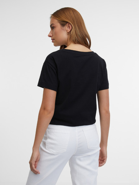 Orsay Schwarzes Damen-T-Shirt ORSAY