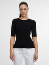 Orsay Schwarzes Damen-T-Shirt ORSAY