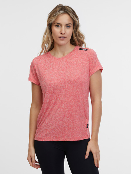 Sam 73 Koralle gestreiftes Damen-T-Shirt SAM 73 Dafne