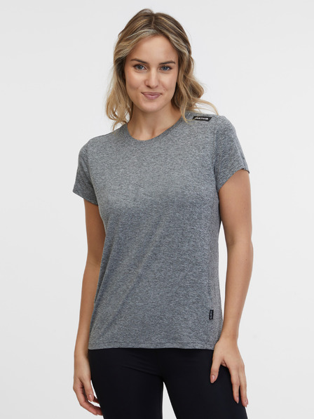 Sam 73 Graues gestreiftes Damen-T-Shirt SAM 73 Dafne