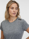 Sam 73 Graues gestreiftes Damen-T-Shirt SAM 73 Dafne