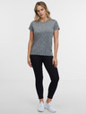 Sam 73 Graues gestreiftes Damen-T-Shirt SAM 73 Dafne