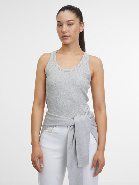 Orsay Hellgraues Damen-Tank-Top ORSAY