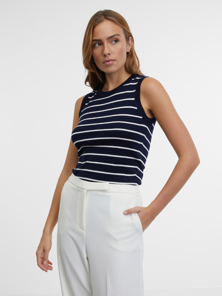 Orsay Dunkelblau gestreiftes Damen-Top ORSAY