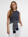 Orsay Dunkelblau gestreiftes Damen-Top ORSAY