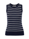 Orsay Dunkelblau gestreiftes Damen-Top ORSAY