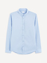 Celio Hellblaues Herrenhemd Celio Gaop