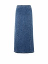 Orsay Blauer Damen-Jeansrock ORSAY