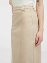 Orsay Beige Damen-Jeansrock ORSAY