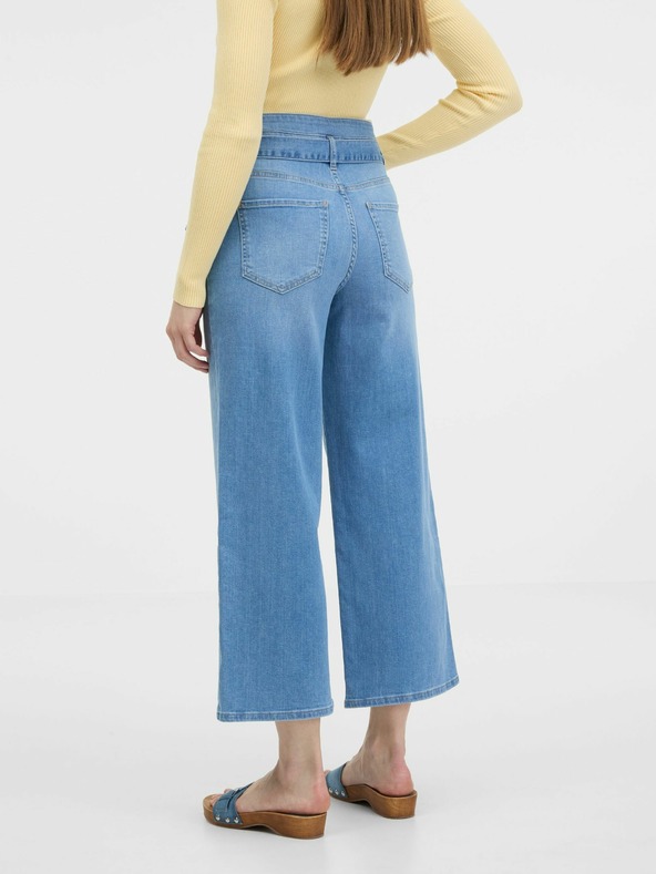 Orsay Hellblaue weite Damenjeans ORSAY