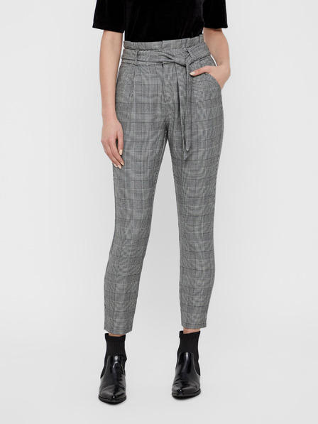 Vero Moda Grau karierte Hose VERO MODA Eva