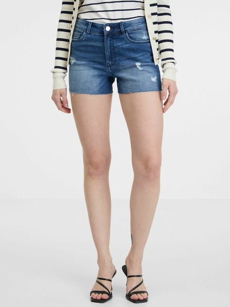 Orsay Dunkelblaue Damen-Denim-Shorts ORSAY