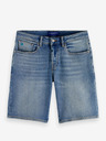 Scotch & Soda Blaue Herren-Denim-Shorts Scotch & Soda
