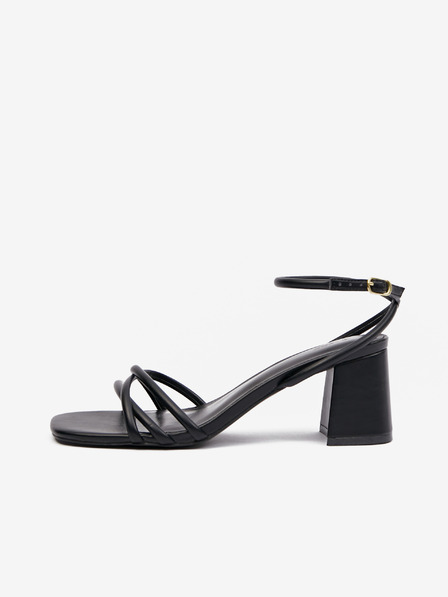 Orsay Schwarze Damen-Sandalen mit Absatz ORSAY