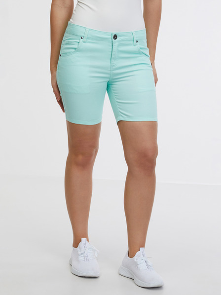 Sam 73 Türkisfarbene Damen-Shorts SAM 73 Frida