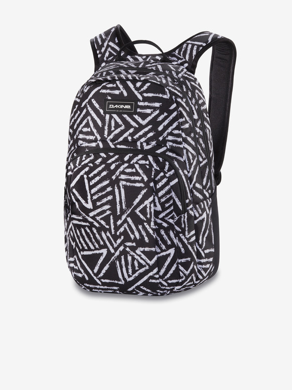 Dakine Weiß und Schwarz Gemusterter Damenrucksack Dakine Campus Medium 25l