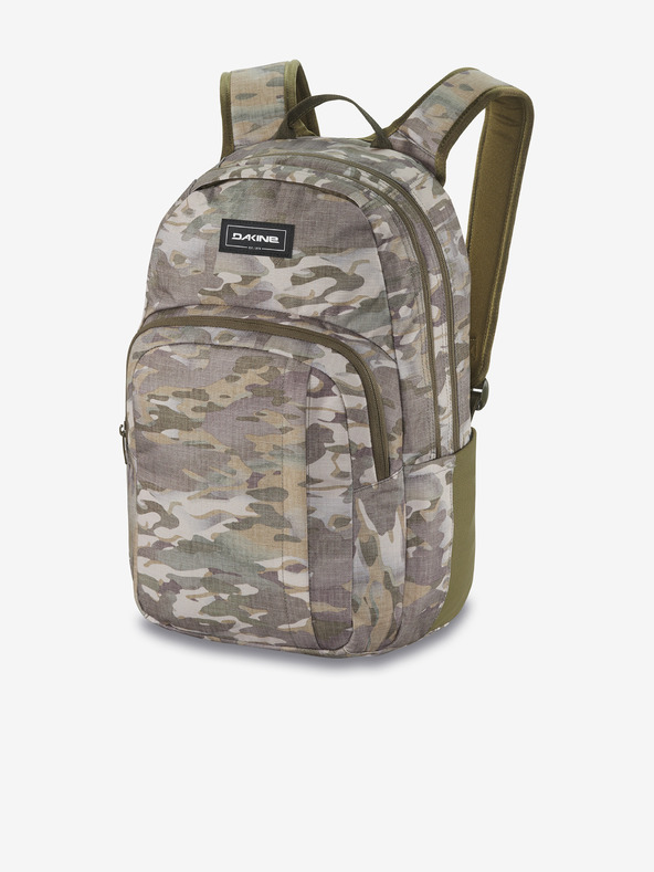Dakine Khaki Gemusterter Damenrucksack Dakine Campus Medium 25 l