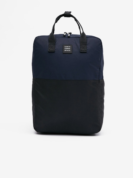 Sam 73 Schwarzer und blauer Rucksack SAM 73
