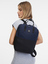 Sam 73 Schwarzer und blauer Rucksack SAM 73