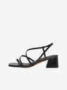 ONLY Schwarze Damen-Sandalen mit Absatz ONLY Aylin-3