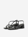 ONLY Schwarze Damen-Sandalen mit Absatz ONLY Aylin-3