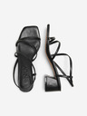 ONLY Schwarze Damen-Sandalen mit Absatz ONLY Aylin-3