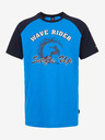 Sam 73 Schwarz-blaues Herren-T-Shirt SAM 73 Esteban