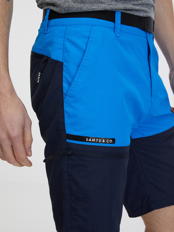 Sam 73 Blaue Herren-Sweatpants SAM 73 Celestino