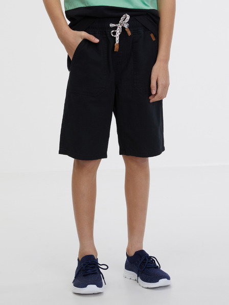 Sam 73 Schwarze Jungen-Shorts SAM 73 Falko