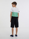 Sam 73 Schwarze Jungen-Shorts SAM 73 Falko