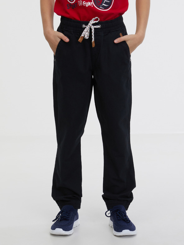Sam 73 Schwarze Kinder-Sweatpants SAM 73 Milo