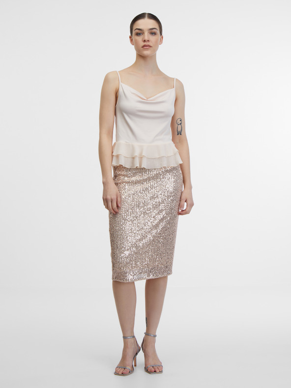 Orsay Beigefarbenes Damen-Top ORSAY