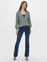 Jacqueline de Yong Grün JDY Justy Damen Strickjacke