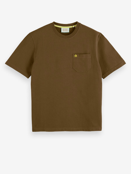 Scotch & Soda Khakifarbenes Herren-T-Shirt von Scotch & Soda