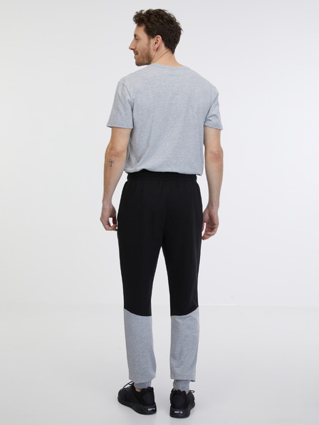 Sam 73 Graue und schwarze Herren-Sweatpants SAM 73 Jorge