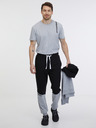 Sam 73 Graue und schwarze Herren-Sweatpants SAM 73 Jorge