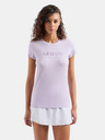 Armani Exchange Hellviolettes T-Shirt für Frauen Armani Exchange
