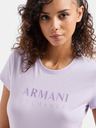 Armani Exchange Hellviolettes T-Shirt für Frauen Armani Exchange