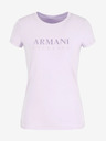Armani Exchange Hellviolettes T-Shirt für Frauen Armani Exchange