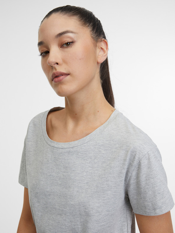 Orsay Graues Damen-T-Shirt ORSAY